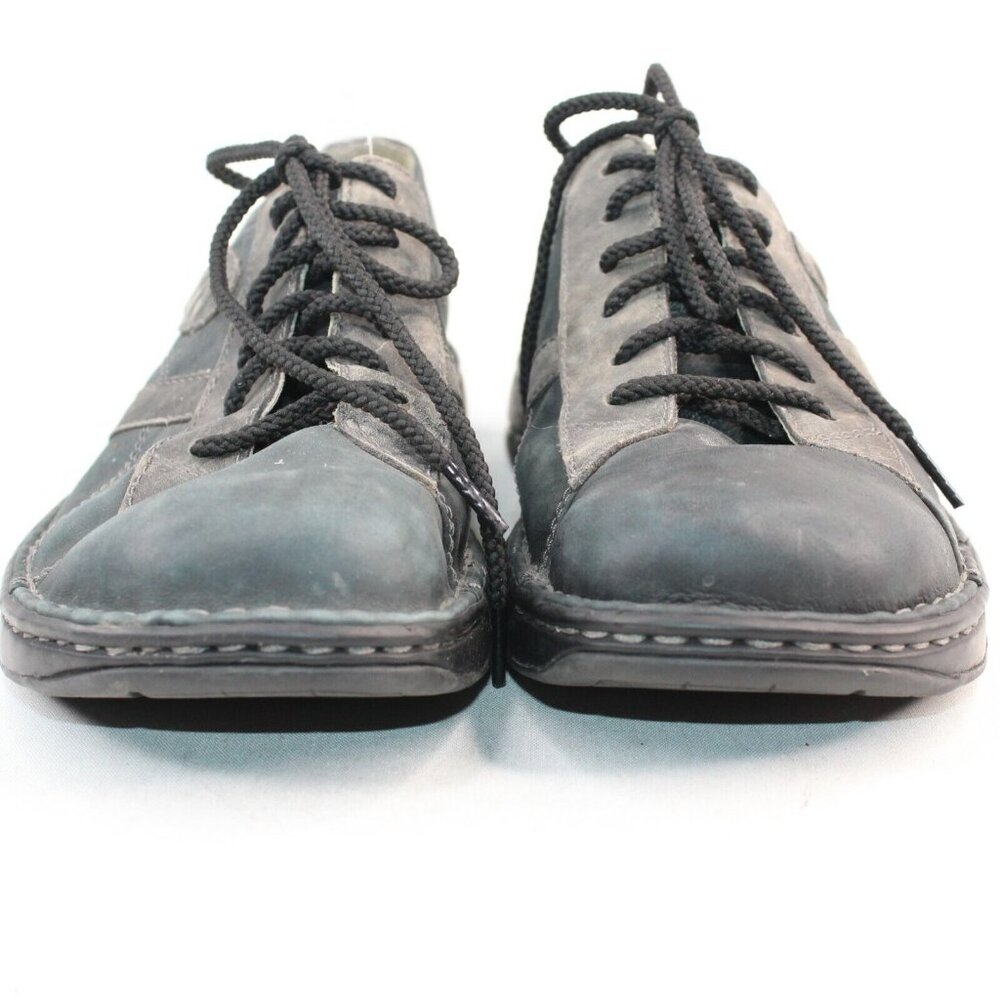 Merrell Hommes Mens Sz 8 World Piece Charcoal Black Lace Up Oxford Casual Shoes - Picture 5 of 9